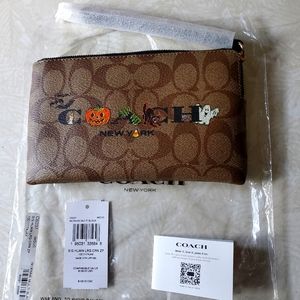 Coach Halloween Wristlet